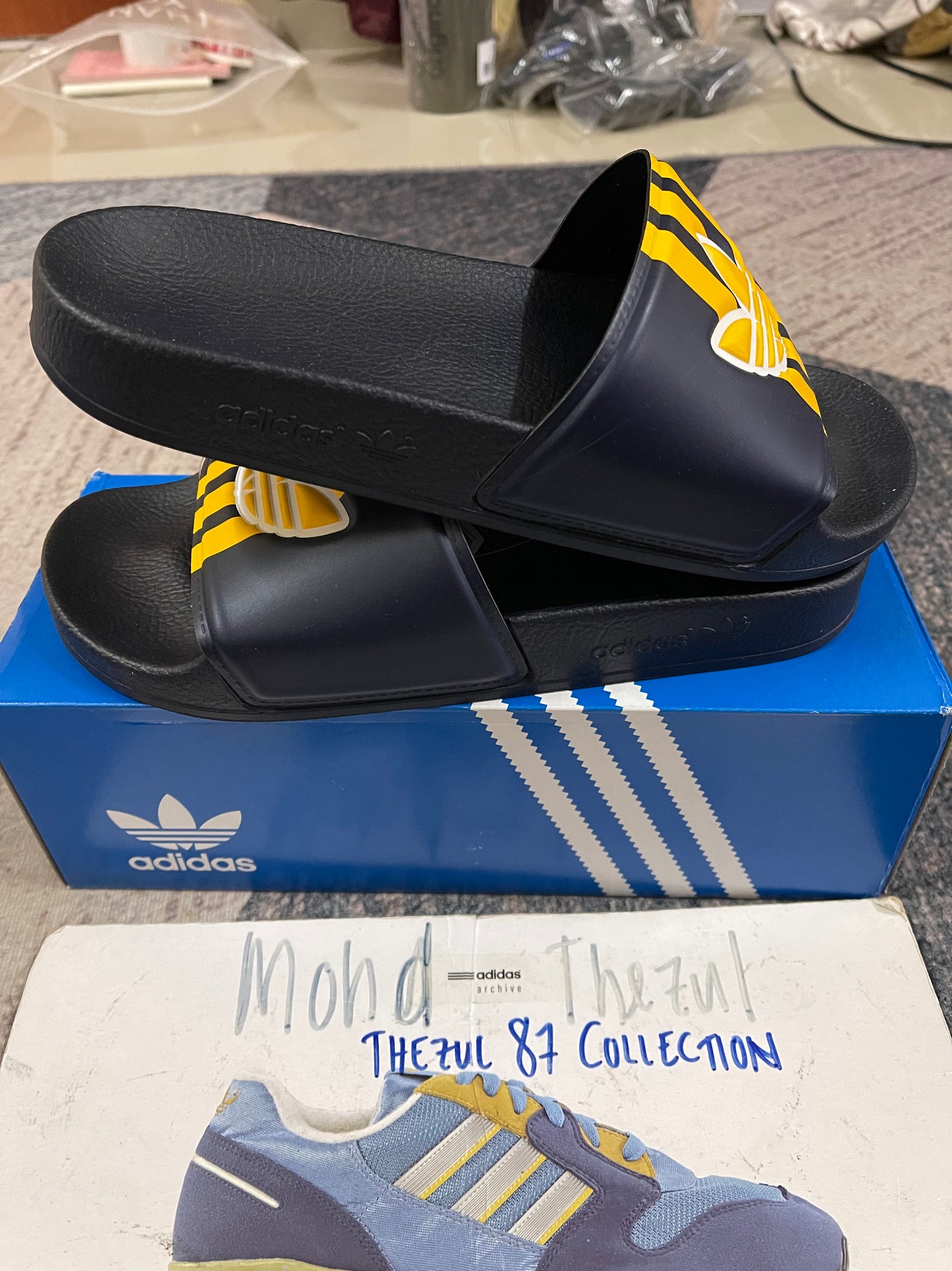 TREFOIL ADILETTE SLIDES ID5787 ORIGINAL