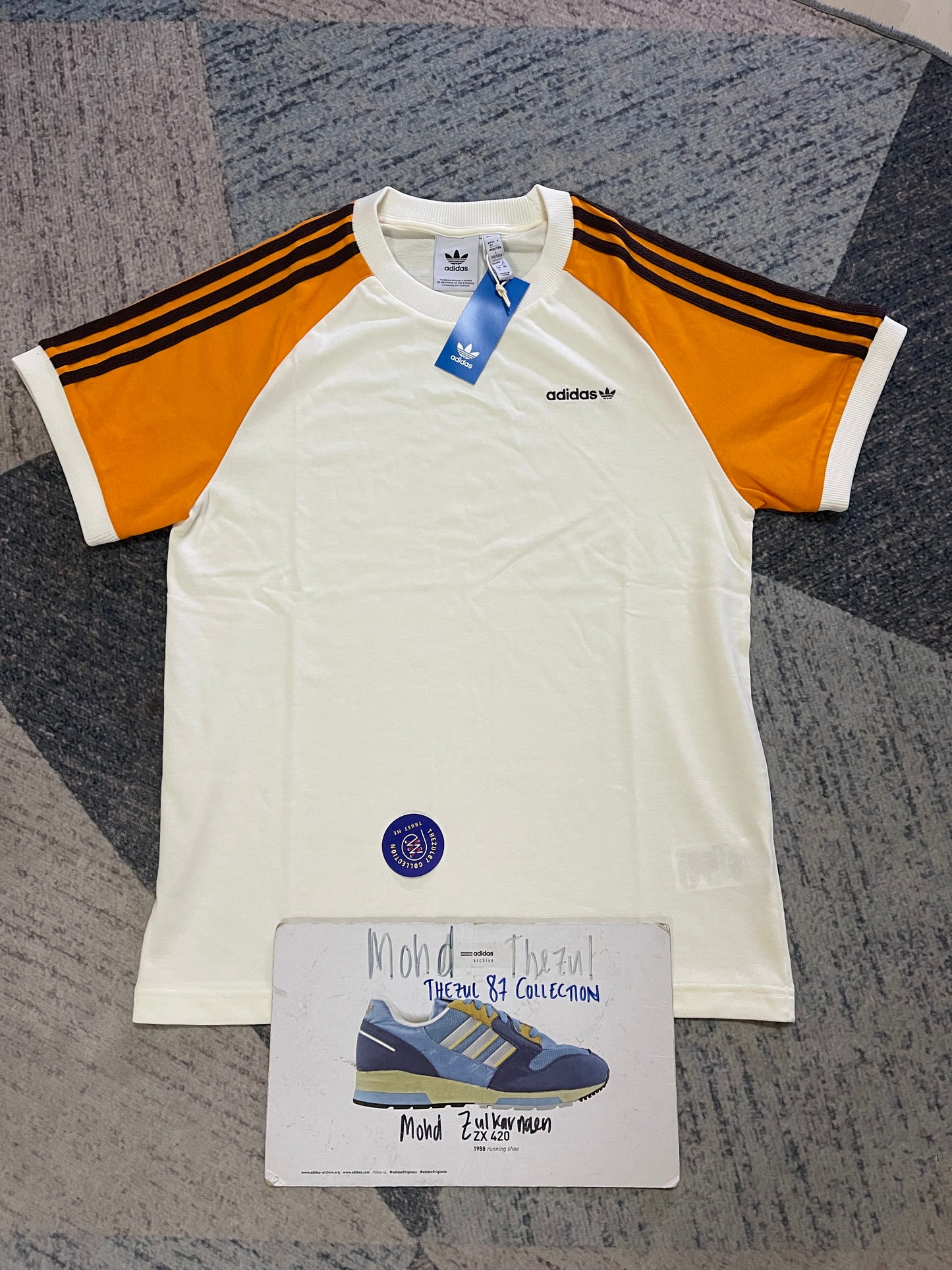 80S PREMIUM 3STRIPES TEE JC6511 ORIGINAL